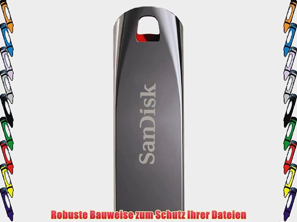 SanDisk SDCZ71-032G-B35 Cruzer Force 32GB USB Flash-Laufwerk USB 2.0