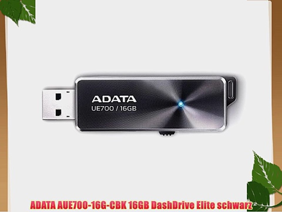 ADATA AUE700-16G-CBK 16GB DashDrive Elite schwarz