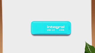 Integral Neon Speicherstick (USB 3.0 16?GB) blau 32 GB