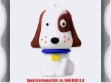 818-TEch No31400050038 Hi-Speed 3.0 USB-Sticks 8GB Hund Haustier 3D wei?