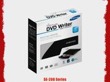 Super Samsung WriteMaster Slim externer DVD-Brenner USB-Stromversorgung (8 X DVD / 24 x CD)