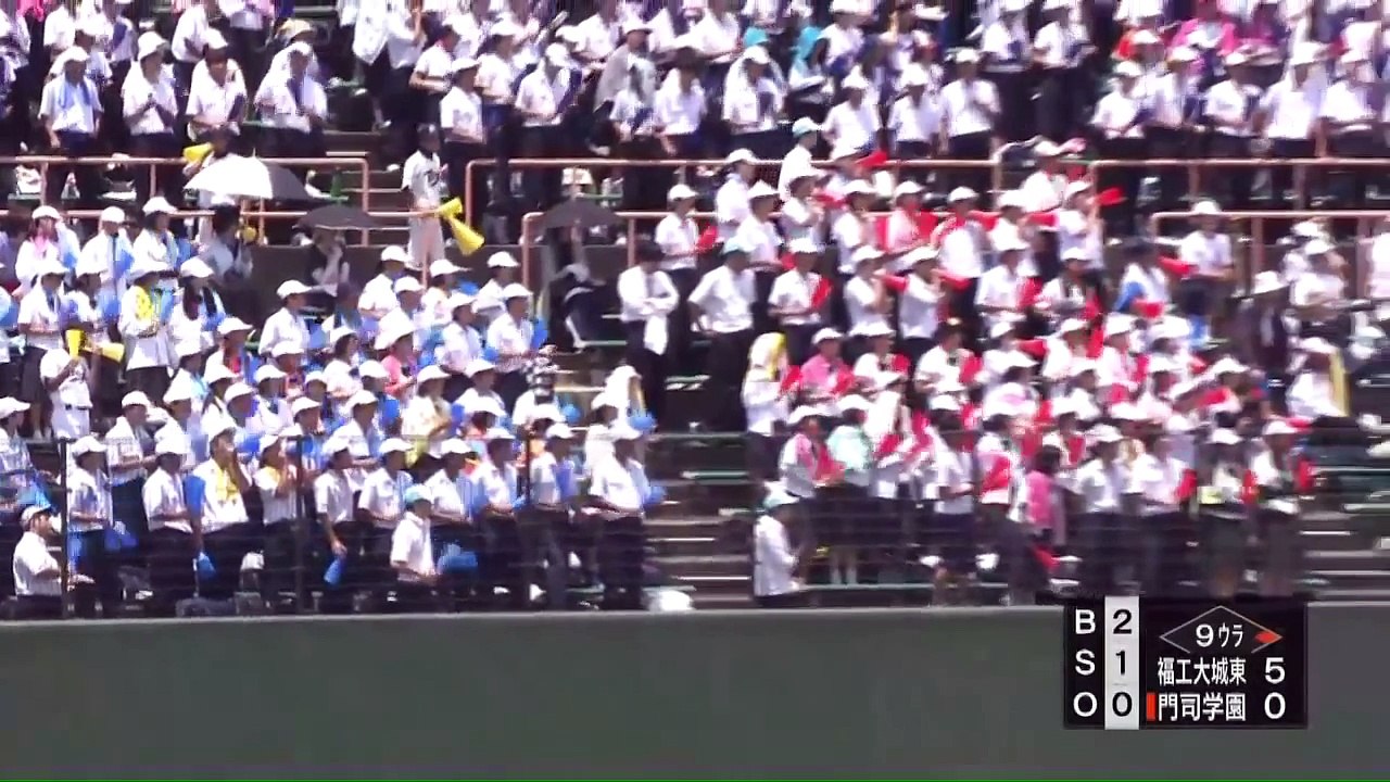 【劇的な幕切れ】20130723 福工大城東--門司学園　高校野球福岡県大会　準々決勝