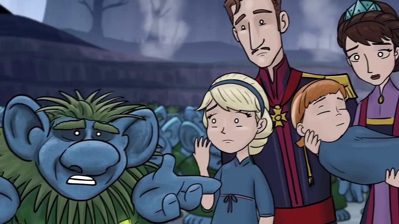 COMO DEBIO TERMINAR FROZEN [ PARODIA XD]