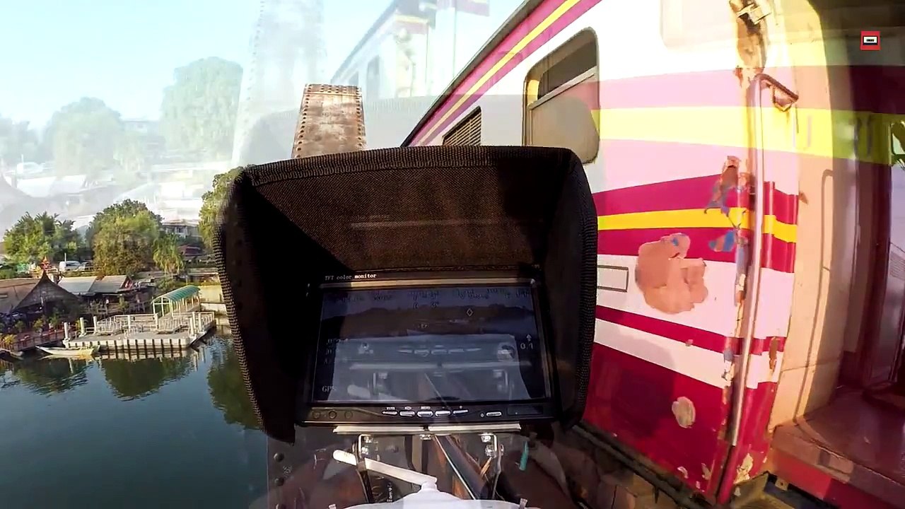 The Bridge of the River Kwai (Death Railway) Kanchanaburi Thailand タイ カンチャナブリ (戦場にかける橋) Kwai River