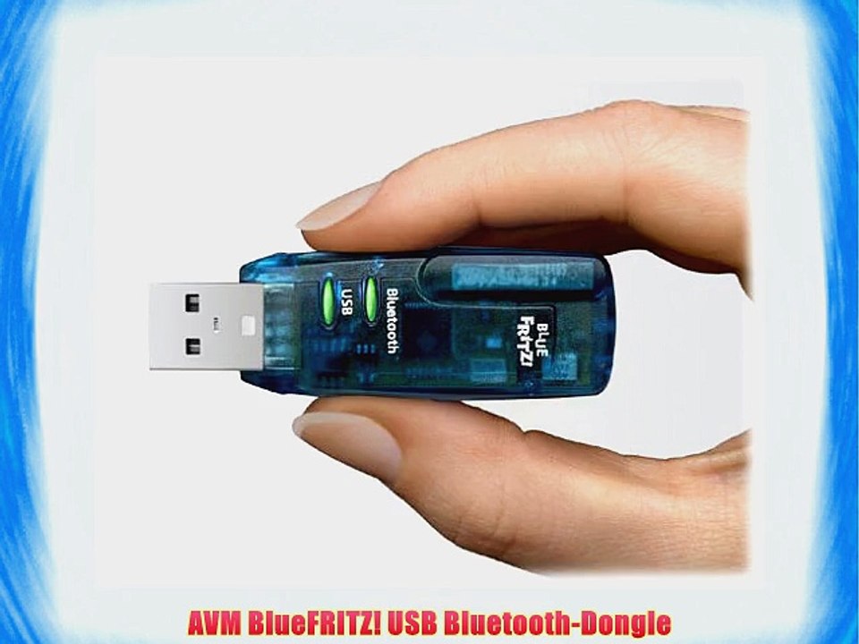 AVM BlueFRITZ! USB Bluetooth-Dongle - video Dailymotion