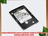 Toshiba MQ01ACF032 interne Festplatte 320GB (64 cm (25 Zoll) 5400rpm 8MB Cache SATA)