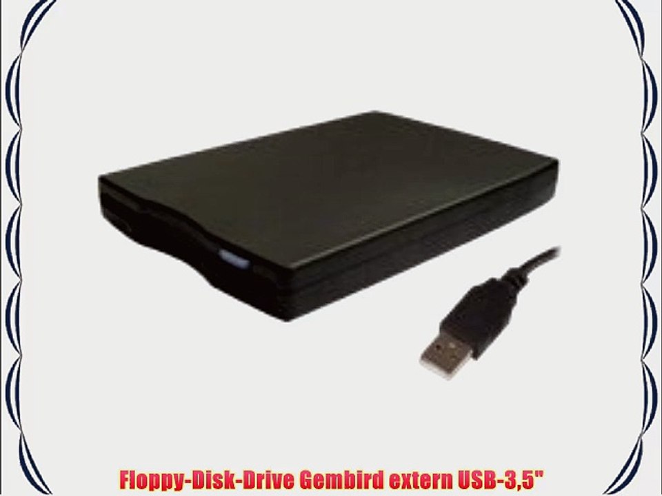 Floppy-Disk-Drive Gembird extern USB-35