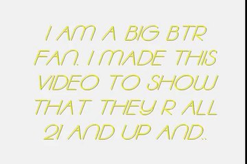 BIG TIME RUSH SWEARING (dont panic)
