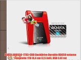 ADATA AHD650-1TU3-CRD DashDrive Durable HD650 externe Festplatte 1TB (64 cm (25 Zoll) USB 3.0)