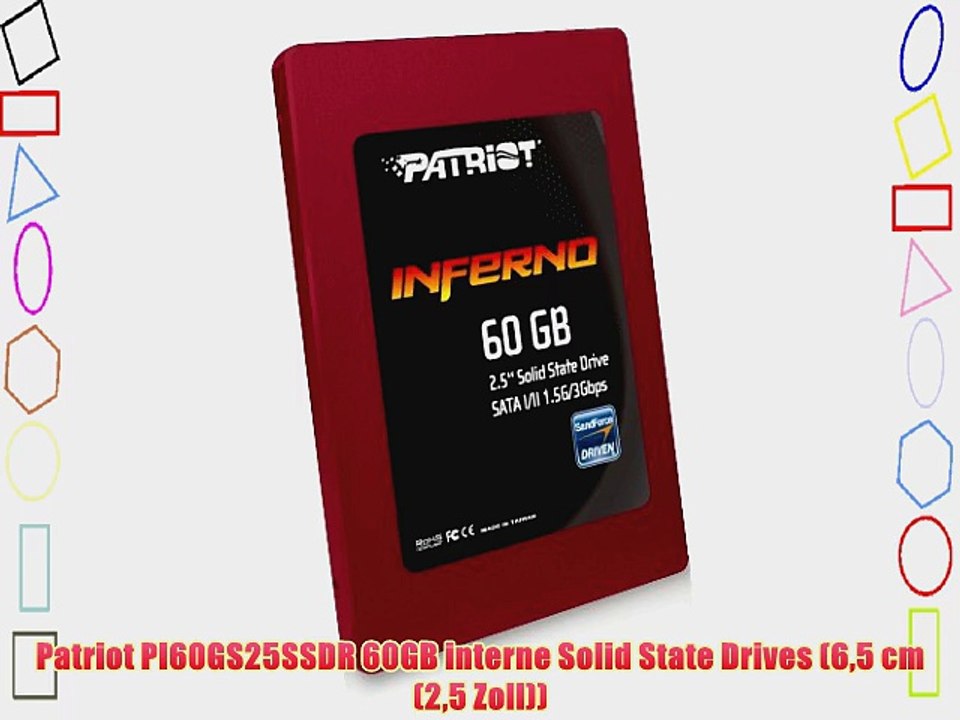 Patriot PI60GS25SSDR 60GB interne Solid State Drives (65 cm (25 Zoll))