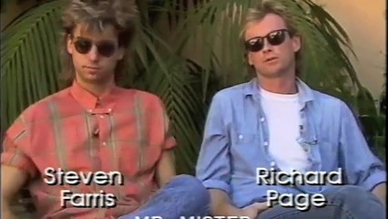 Mr Mister interview Sounds