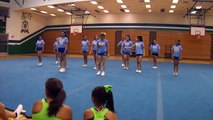 GEMS Eagle Cheerleaders at UCA Cheer Camp Dance  Work Hard Play Hard