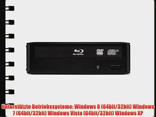 Buffalo BRXL-16U3-EU externer Blu-ray-Brenner 16x USB 3.0 mit CyberLink Software Suite