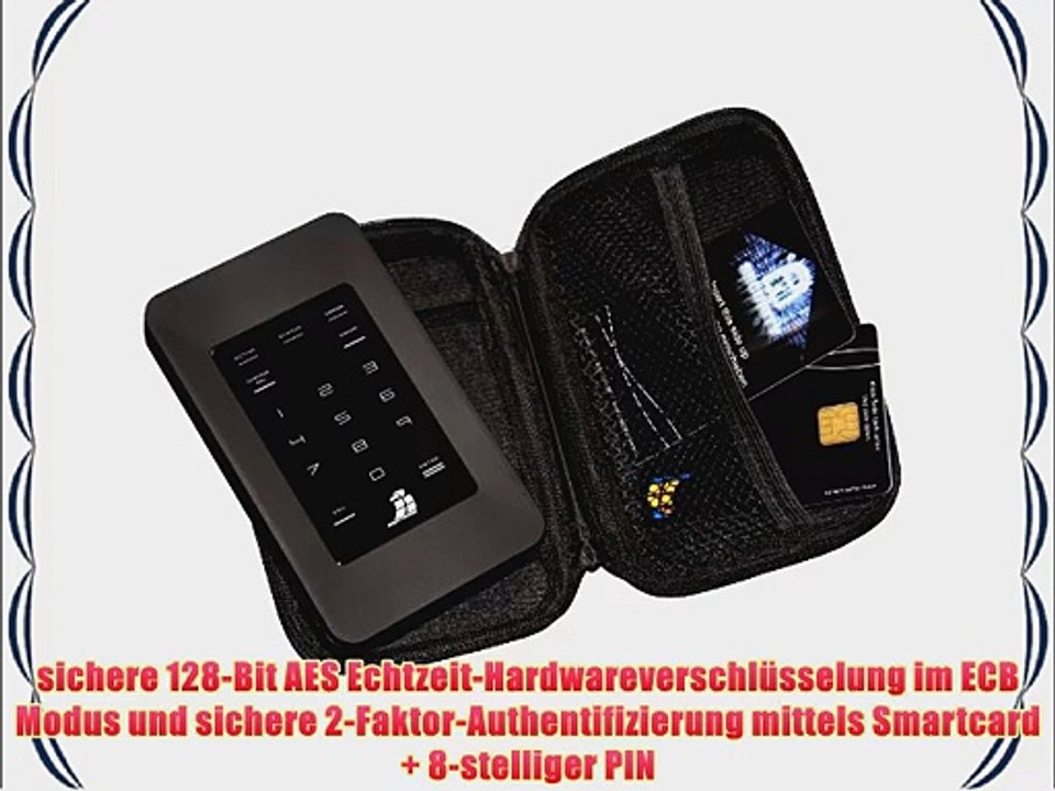 Digittrade HS128 1TB SSD High Security externe Festplatte (64 cm (25 Zoll) 5400rpm 8MB Cache