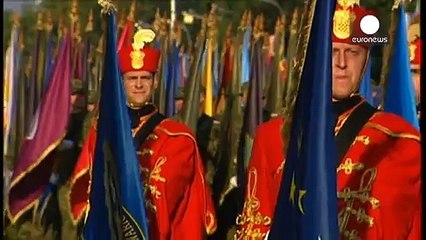 Kroaten feiern mit Militärparade Sieg über Serben vor 20 Jahren