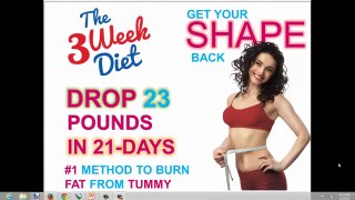 3 Week Diet Reviews _ 3 Week Diet Plan _ Bonus