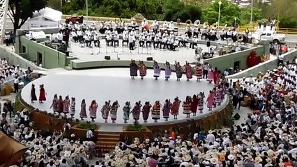 "FLOR DE PIÑA" 1er LUNES DEL CERRO GUELAGUETZA 21-JULIO-2014