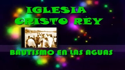 EN LAS AGUAS DEL BAUTISMO.