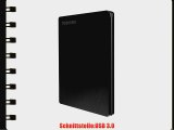 Toshiba Canvio Slim externe Festplatte 500 GB 64 cm (25 Zoll) USB 3.0 schwarz