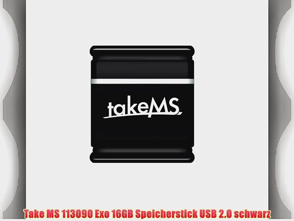 Take MS 113090 Exo 16GB Speicherstick USB 2.0 schwarz