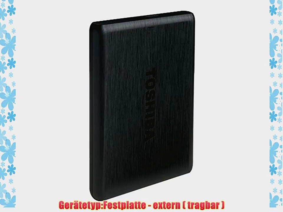 Toshiba Canvio Plus externe Festplatte 1 TB 64 cm (25 Zoll) USB 3.0 schwarz