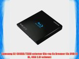 Samsung SE-506BB/TSBD externer Blu-ray 6x Brenner (6x DVD?R DL USB 2.0) schwarz