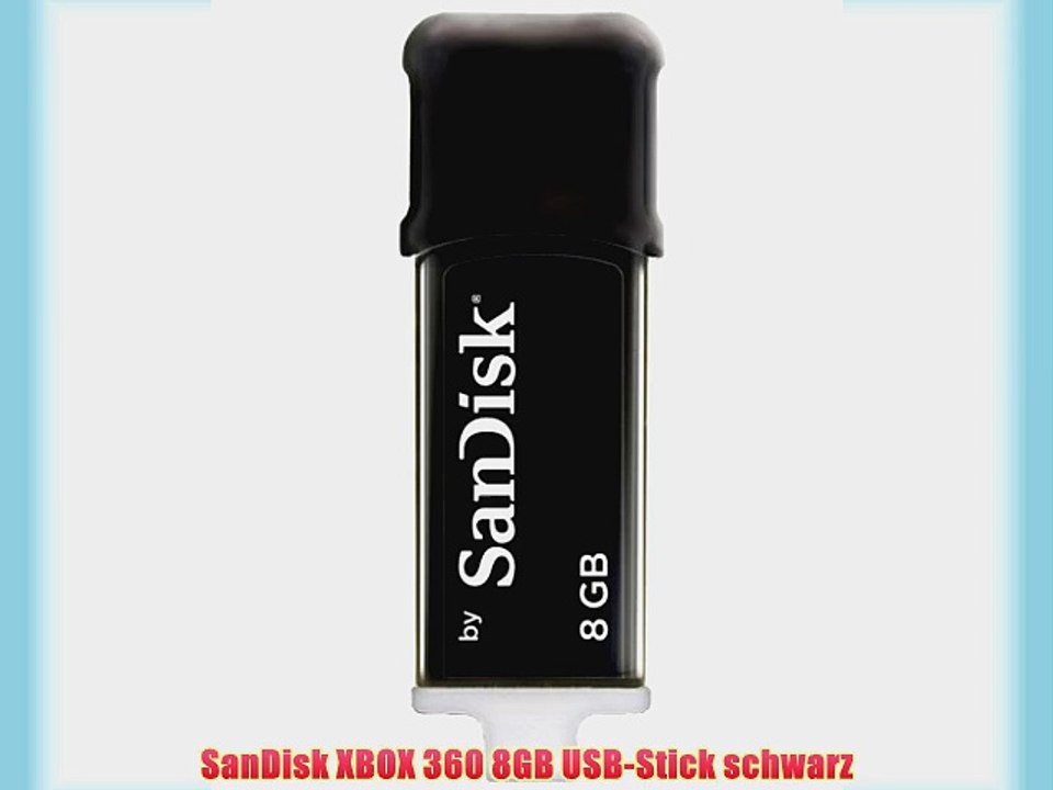 SanDisk XBOX 360 8GB USB-Stick schwarz