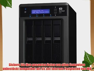 WD My Cloud EX4 Pers?nlicher Cloud-Speicher unbest?ckt 4-bay ((89 cm (35 Zoll) 5400rpm 64 MB