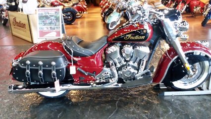 2015 Indian Chief Classic at Indian Motorcycle Las Vegas