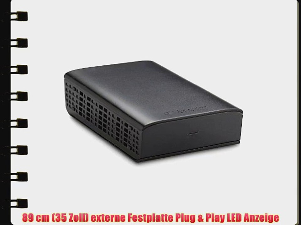 Verbatim 2TB externe Festplatte (89 cm (35 Zoll) 7200rpm USB 3.0)