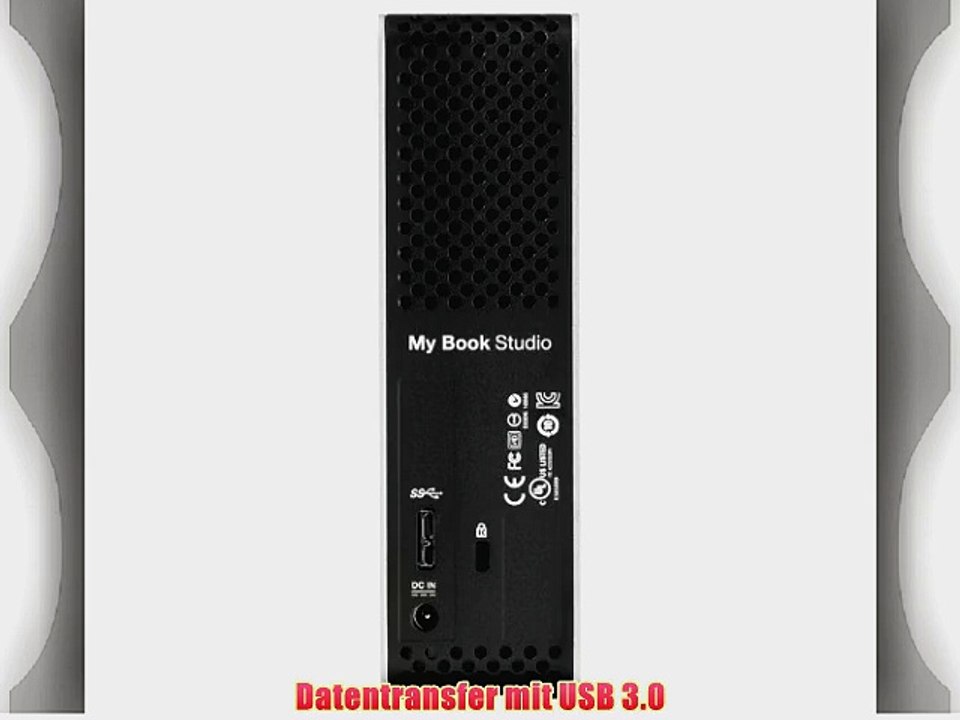 WD My Book Studio Mac externe Festplatte 2TB (89 cm (35 Zoll) USB 3.0) Metallgeh?use