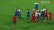 Angry football fans invade field to chase players out of the stadium - CSKA Sofia vs Ashdod