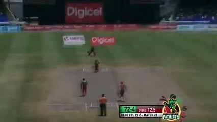 Typical Shahid Afridi Innings! 6 and Out! (Match 20, CPL 15)