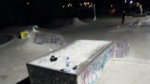 Leigh-on-Sea skate park (Rampage 2) midnight walk around and Mike Hamilton not having a good day