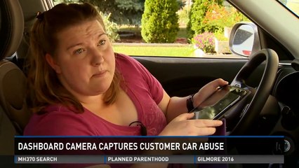 Dash cam busts dealership employee abusing customer car
