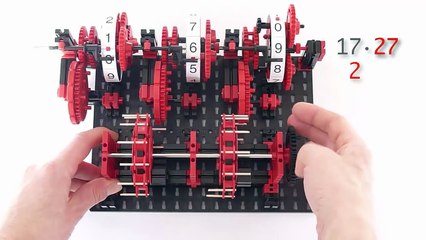Mechanical Calculator / Calculating Machine / Rechenmaschine using fischertechnik