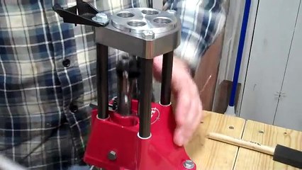 How to setup a Lee 4 Hole Turret Press
