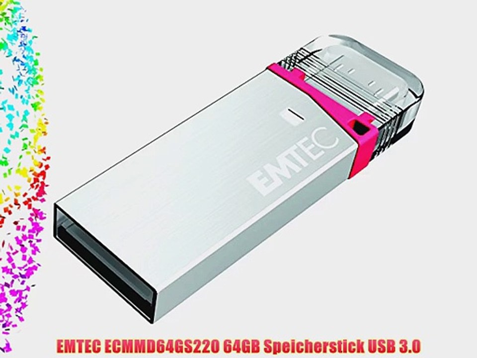 EMTEC ECMMD64GS220 64GB Speicherstick USB 3.0