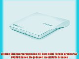Samsung SE-208DB externer DVD Brenner (8x DVD?RW 24x CD-ROM 24x CD-RW 5x DVD-RAM 6x DVD?R Dual