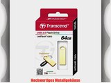 Transcend TS64GJF520G JetFlash 520G 64GB Speicherstick (Metallgeh?use wasserfest USB 2.0) gold