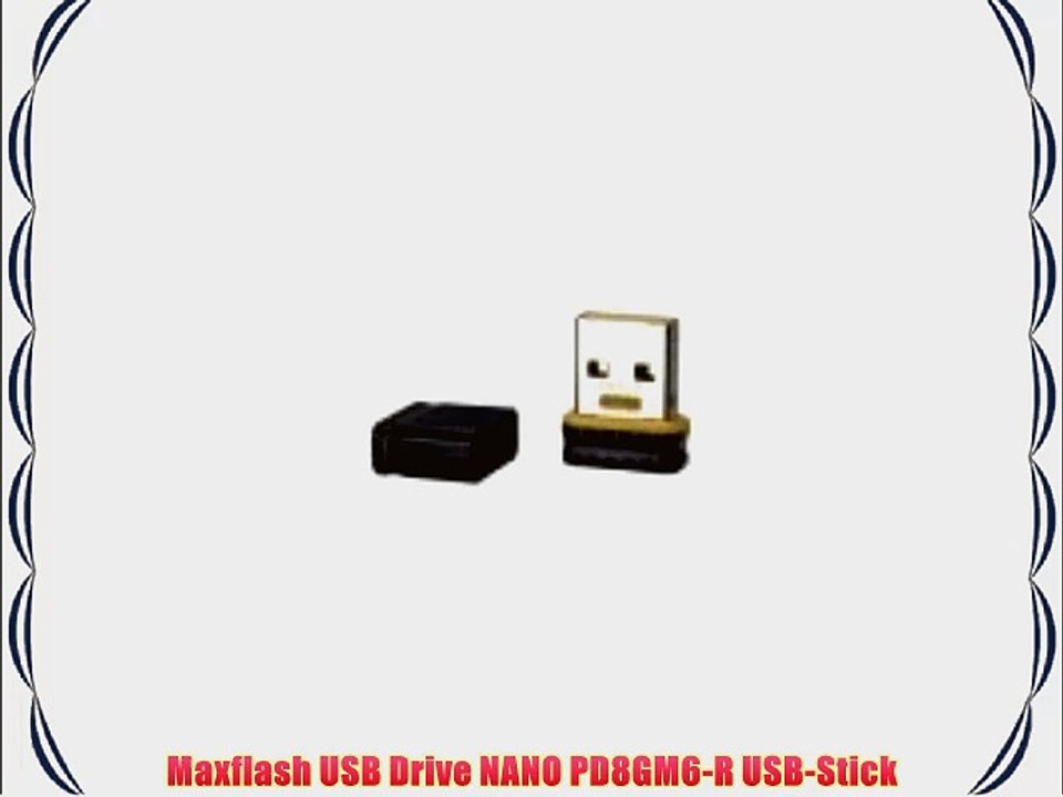 Maxflash USB Drive NANO PD8GM6-R USB-Stick