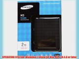 Samsung/Seagate External 2.5 M3 2TB HDD USB 3.0 portable hard drive New Model (2 TB)