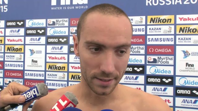 Natation - ChM (H) - 100m nage libre : Stravius «5e temps, c'est pas mal»