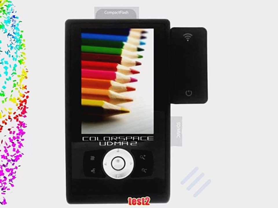 Hyperdrive Colorspace UDMA2 3.5 LCD inkl. Wlan o. Festplatte