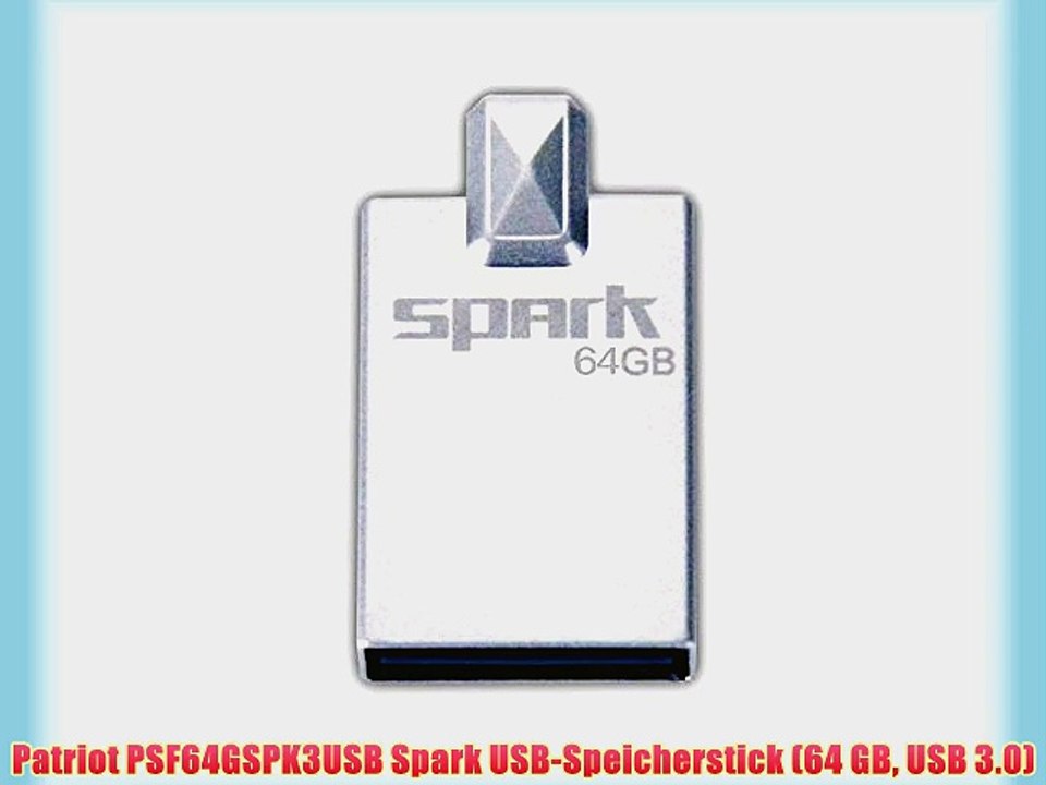 Patriot PSF64GSPK3USB Spark USB-Speicherstick (64?GB USB 3.0)
