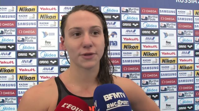 Natation - ChM (F) - 50m dos : Cini «On apprend beaucoup en deux jours»