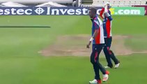 During Training Joe Root pulls down Stuart Broad Pants