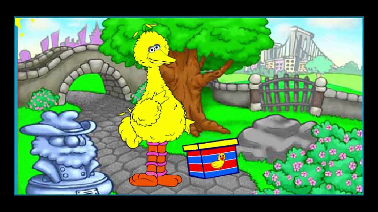 Sesame Street Oscars Trash Collection Cartoon Animation PBS Kids Game Play Walkthrough