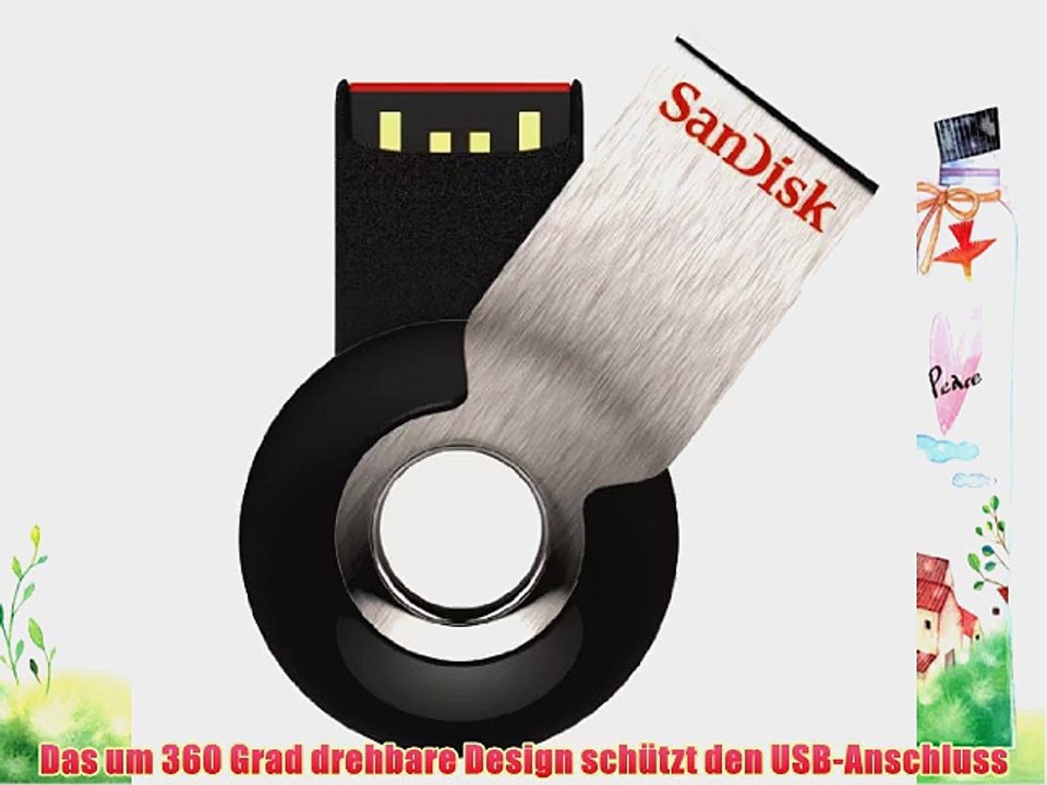 SanDisk SDCZ58-032G-B35 Cruzer Orbit 32GB USB Flash-Laufwerk USB 2.0