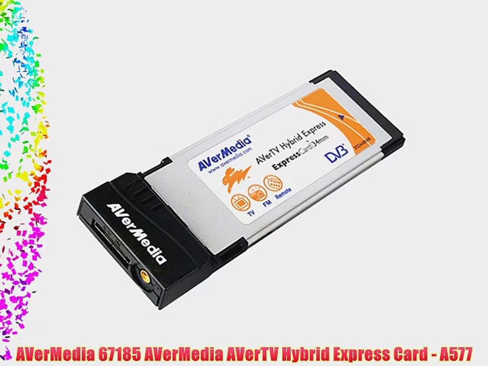AVerMedia 67185 AVerMedia AVerTV Hybrid Express Card - A577